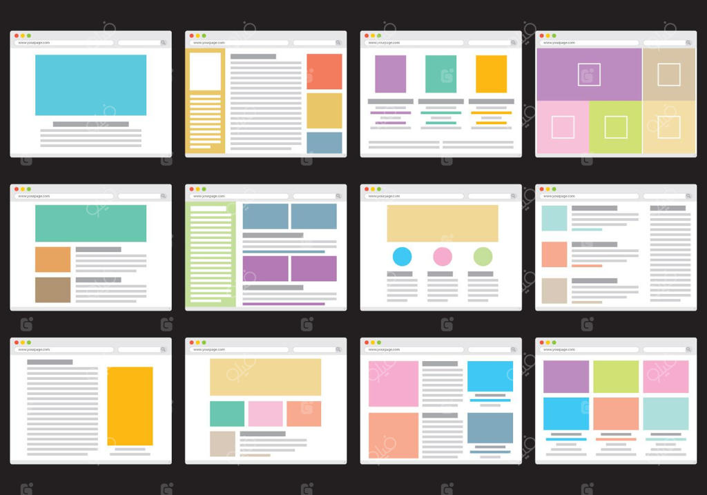 آیکون‌های درگاه وب