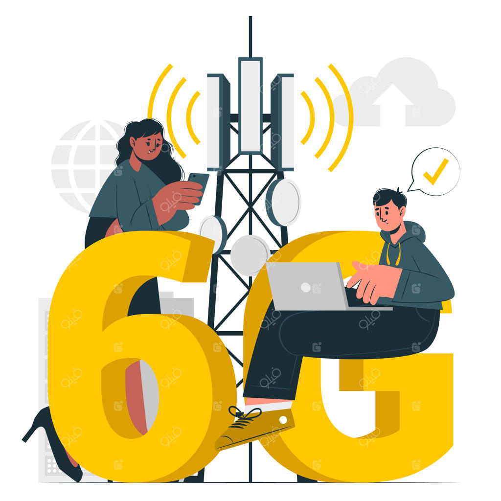 تصویری از مفهوم 6G