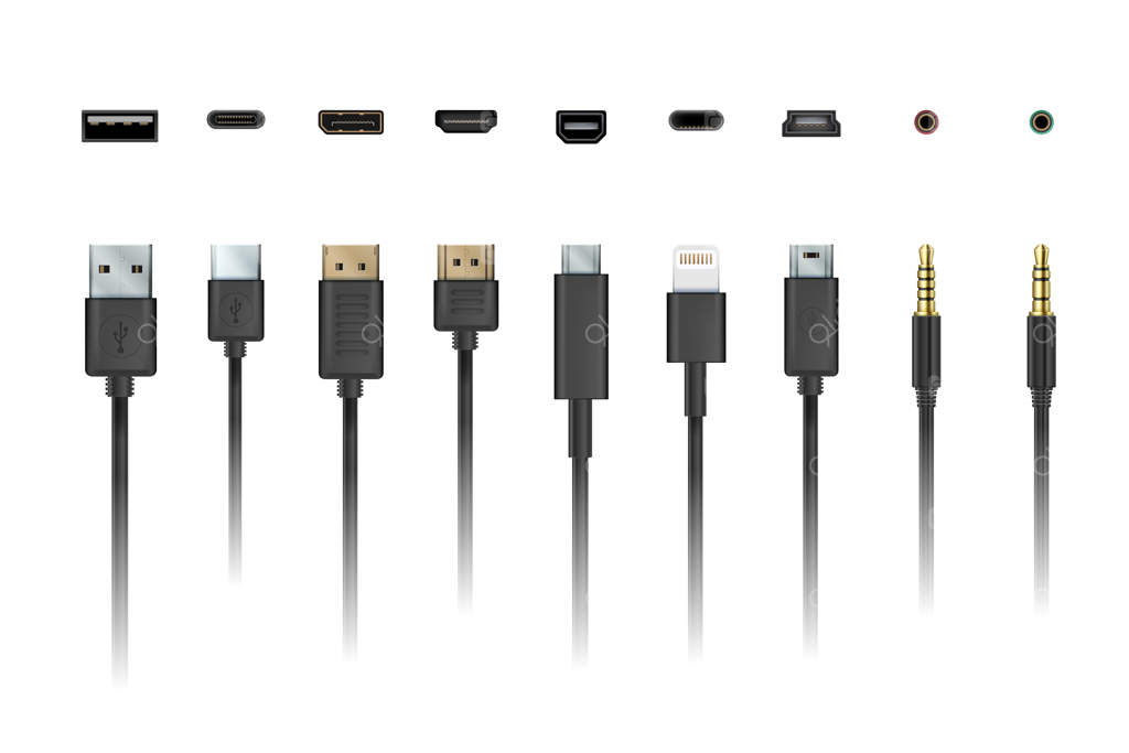 سیم کابل: شارژ دستگاه و اتصال موبایل به پریز و کابل.