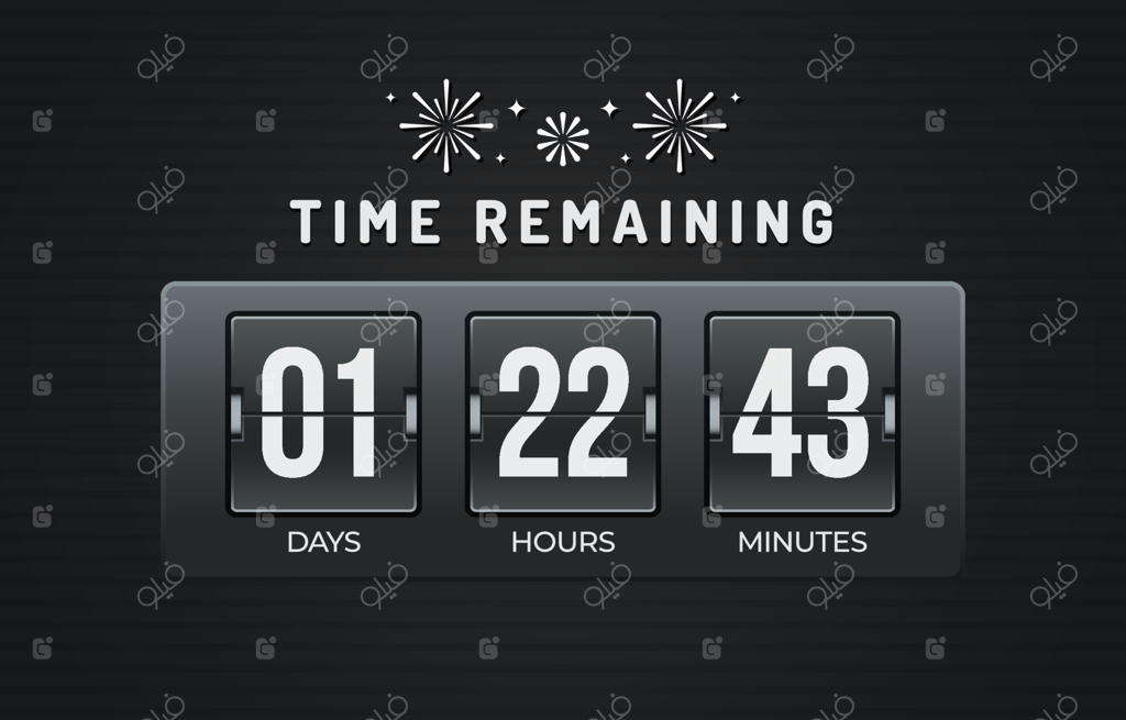 پس‌زمینه شمارش معکوس