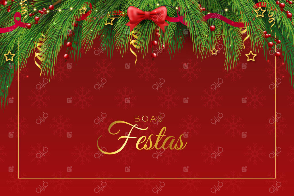 جشن‌های شاد با شاخه‌های درختان