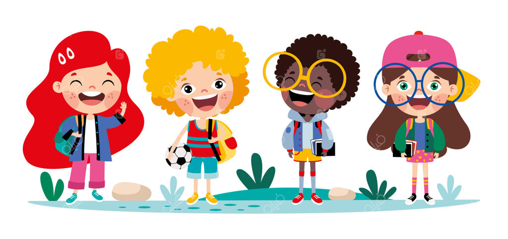 مفهوم آموزش با دانش‌آموزان کارتونی