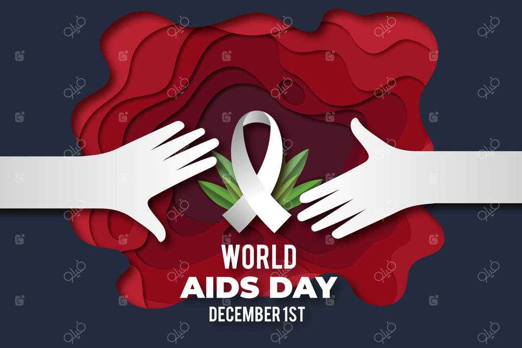 روز جهانی ایدز با طراحی کاغذی