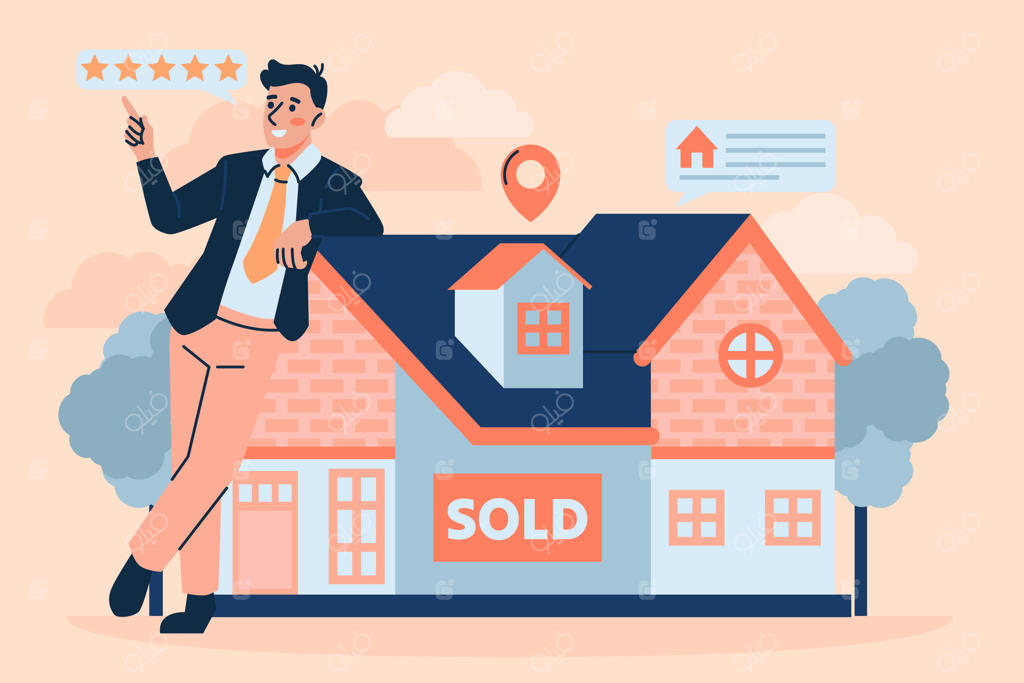 زمینه املاک مسطح