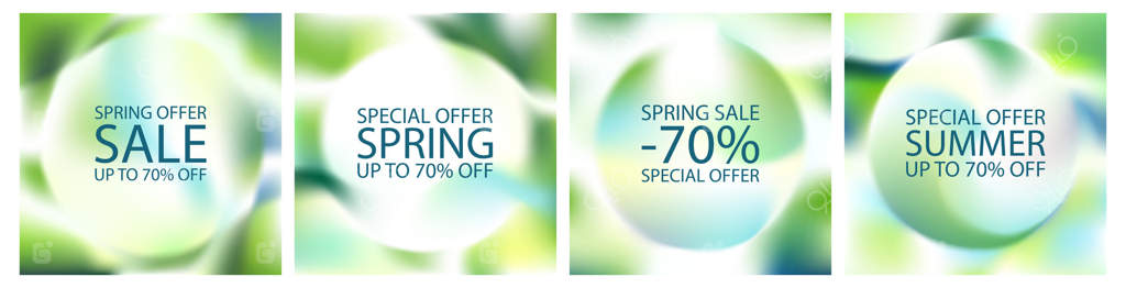 پس‌زمینه گرادیان انتزاعی. مش تار سبز کمرنگ. مجموعه طراحی پوستر بافت مایع آلی. پترن مایع پاستلی در لنز شیشه‌ای گرد. پس‌زمینه نرم باغ آفتابی مینیمال. موج مدرن.