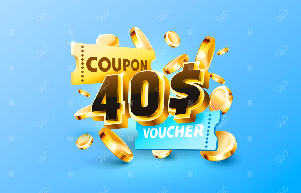 بنر ویژه تخفیف: کوپن 40 دلاری و بازگشت وجه نقد