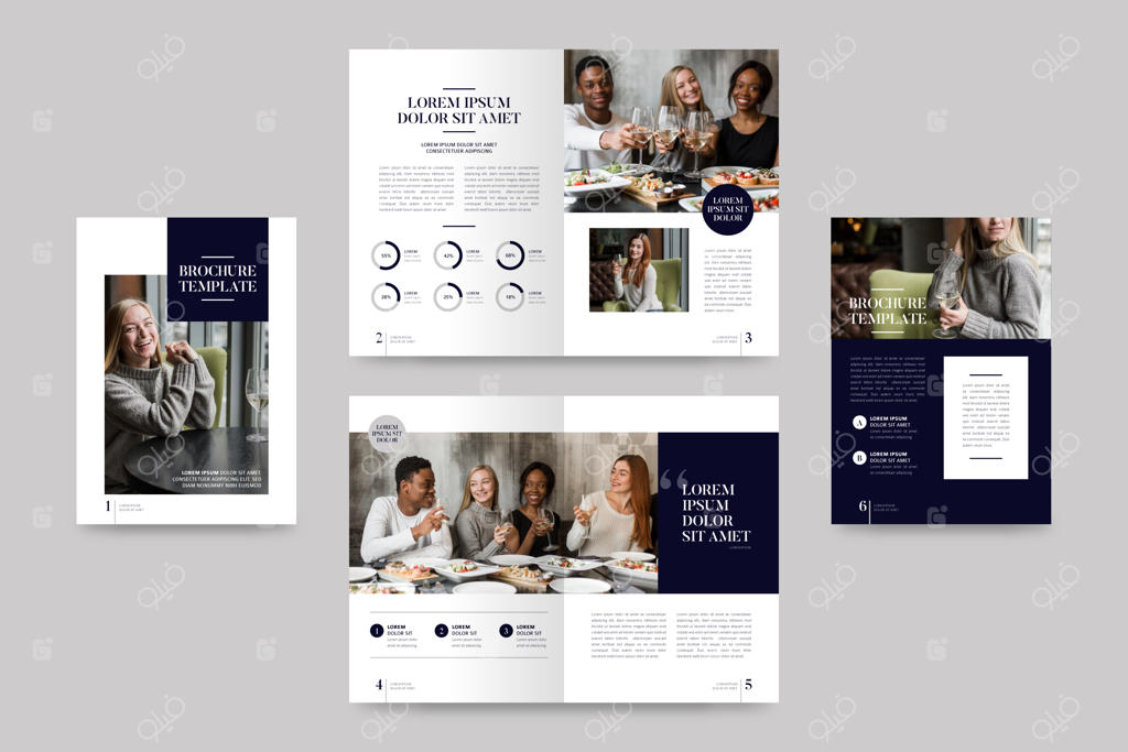 قالب بروشور تجاری