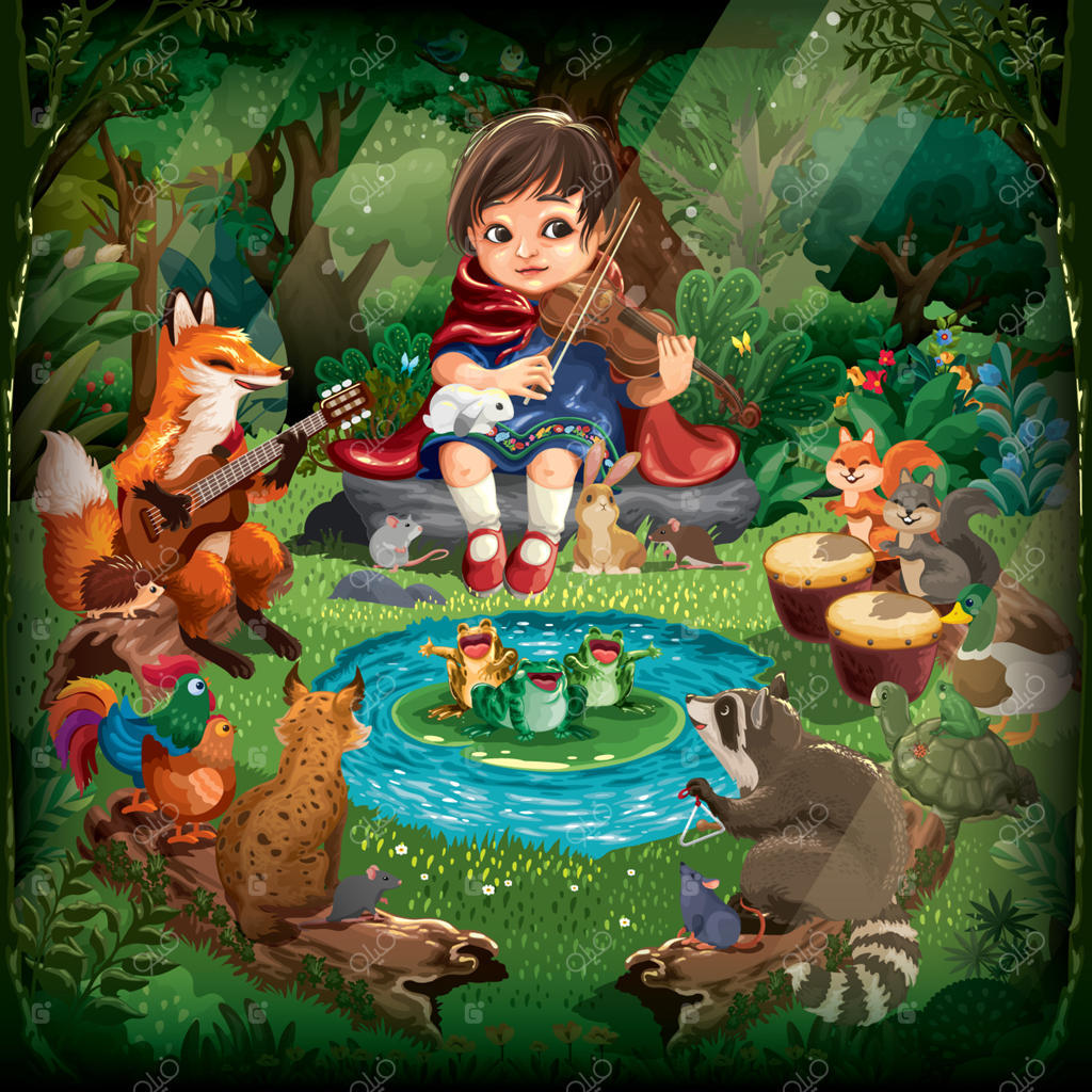 کنسرت حیوانات جنگل