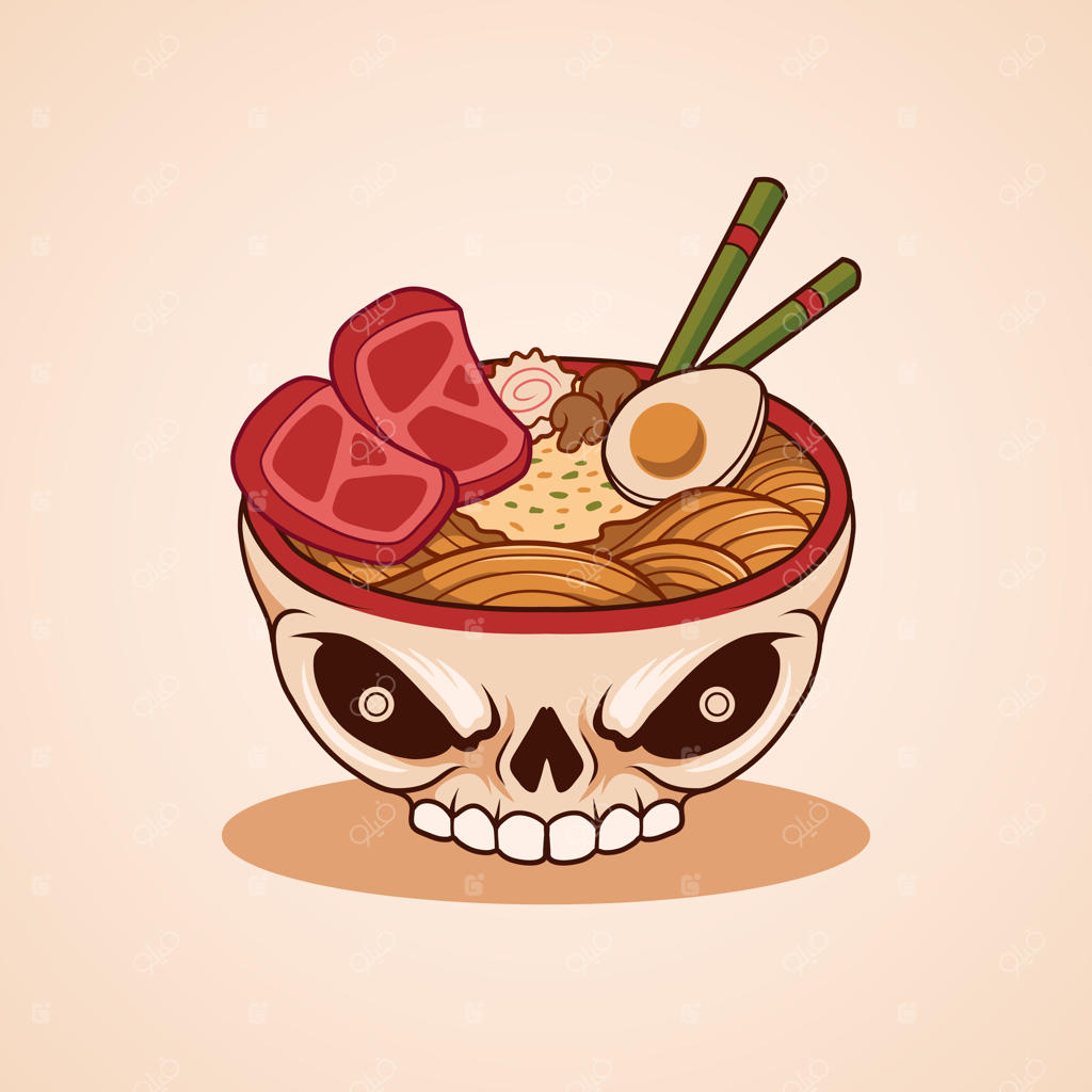 رامن جمجمه‌ای