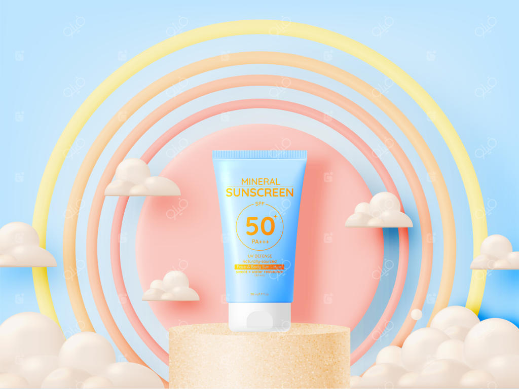 طراحی محصولات آرایشی محافظتی: محصولات ضدآفتاب و مراقبت از پوست برای صورت و بدن