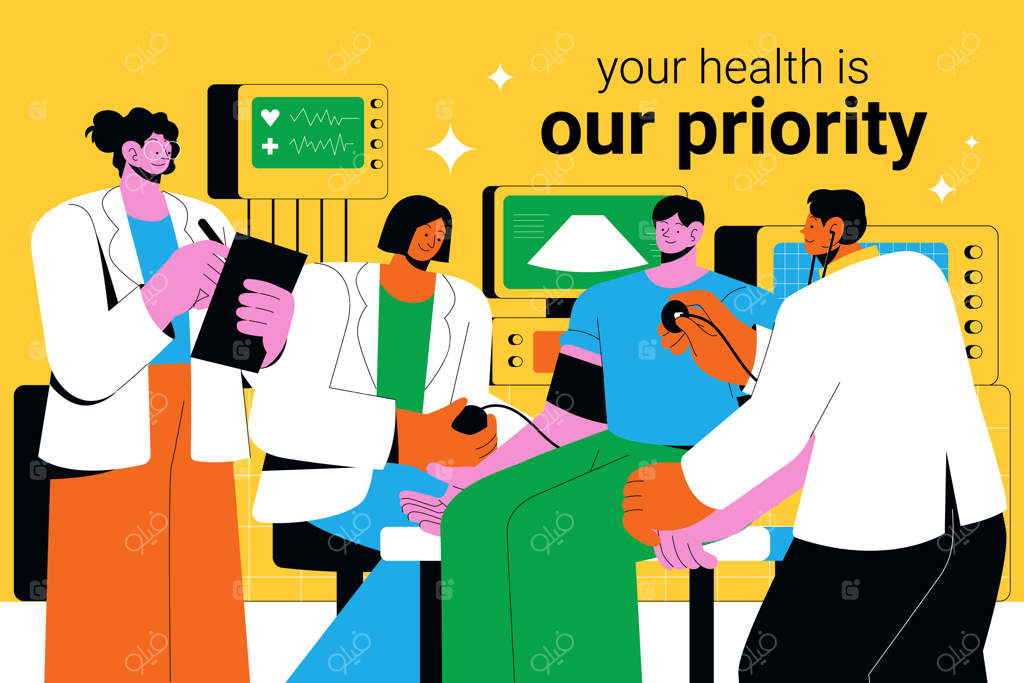 پس‌زمینه‌ سلامتی دست‌کشیده