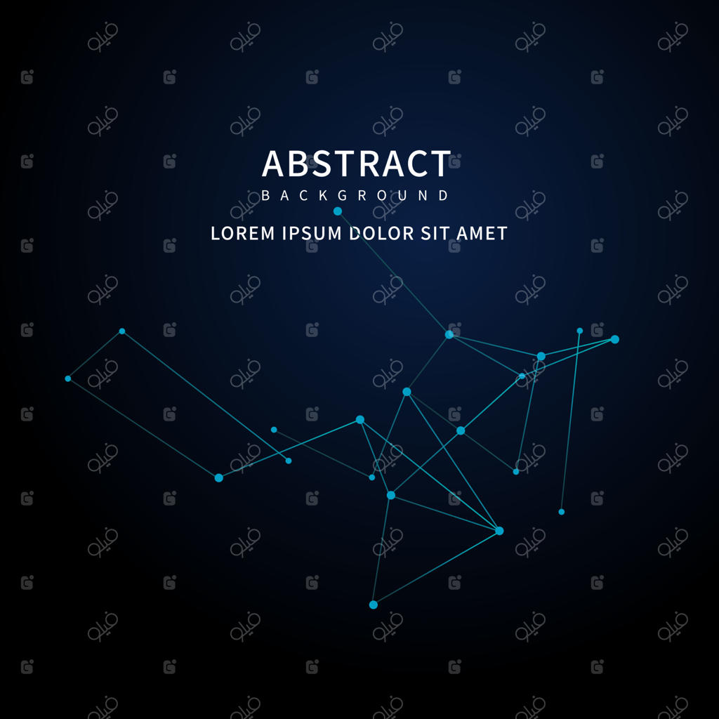 پس‌زمینه فناوری دیجیتال انتزاعی
