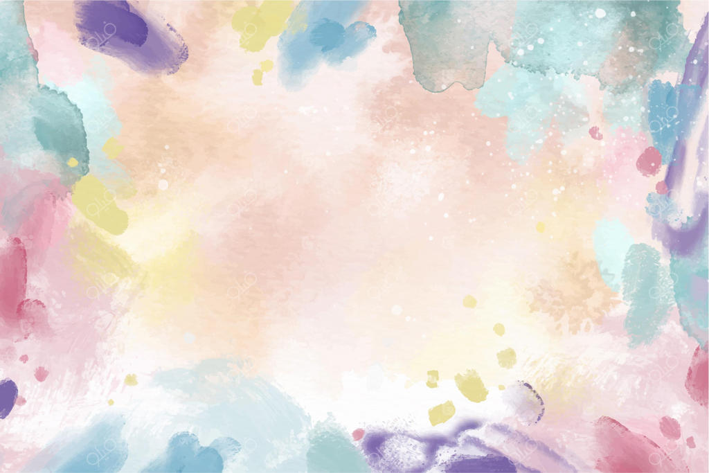 پس‌زمینه آبرنگی انتزاعی نقاشی با دست