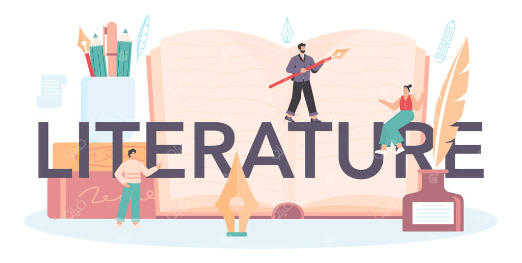 هدر تایپوگرافی ادبیات نویسنده نوشتن رمان پرفروش ایده شغل خلاقانه تصویرسازی تخت