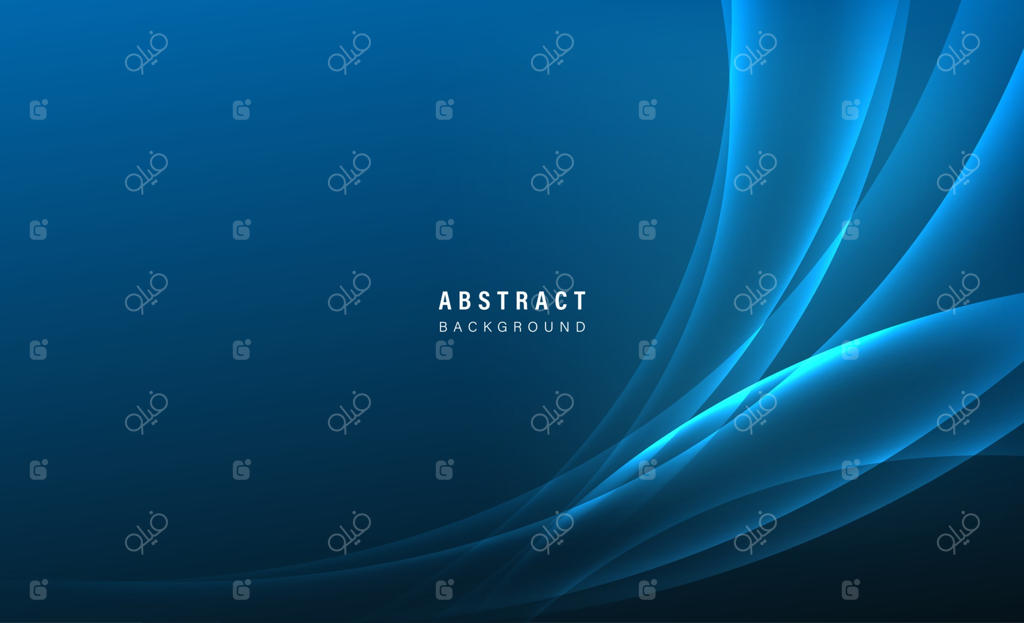 پس‌زمینه هندسی انتزاعی: طراحی با اشکال و عناصر سیال برای تبلیغات و بنر.