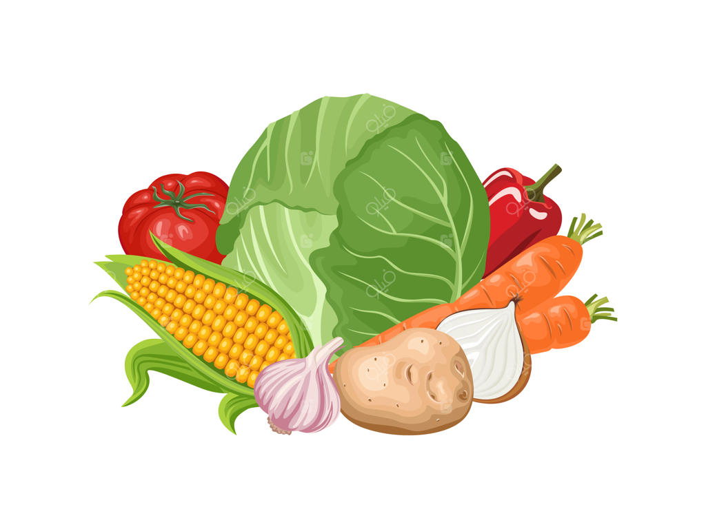 سبزیجات تازه.