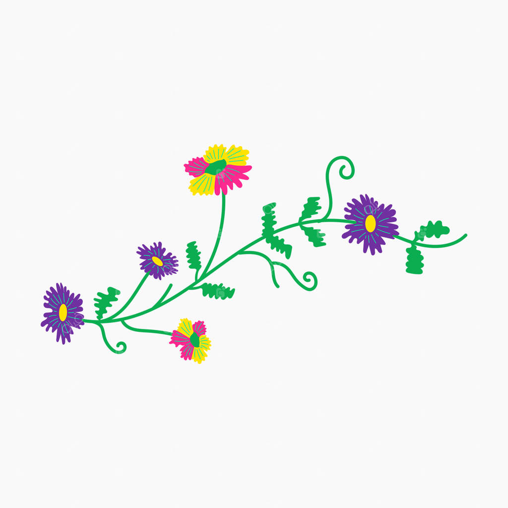 عنصر تزیینی گل مکزیکی