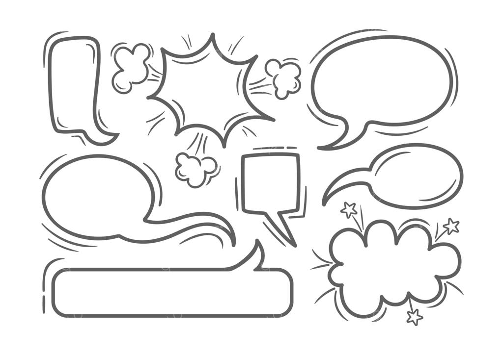 مجموعه‌ای از حباب‌های گفتگوی کمیک به سبک رترو با طراحی وینتج و الهام‌گرفته از هنر پاپ‌آرت. گزینه‌ای عالی برای خلق تصویرسازی‌های پویا و بخشیدن جلوه‌ای فانتزی و جذاب به پروژه‌های شما.