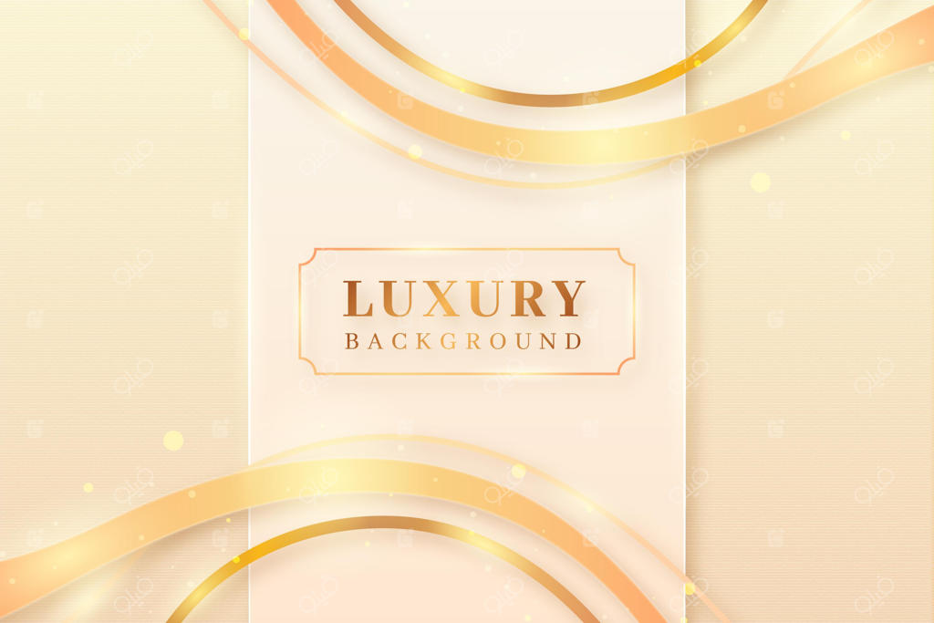 پس‌زمینه طلایی لوکس و واقع‌گرایانه