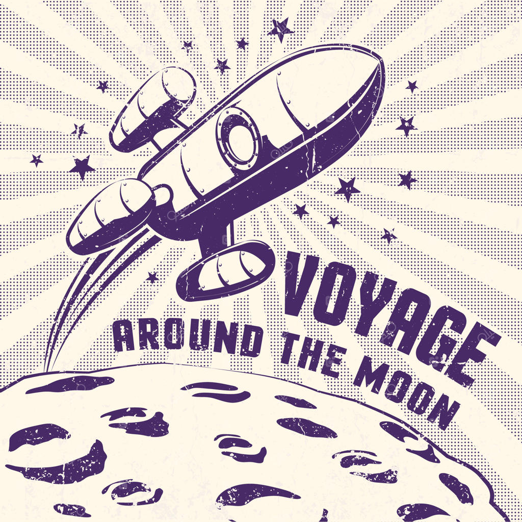 پرواز موشک بر فراز ماه