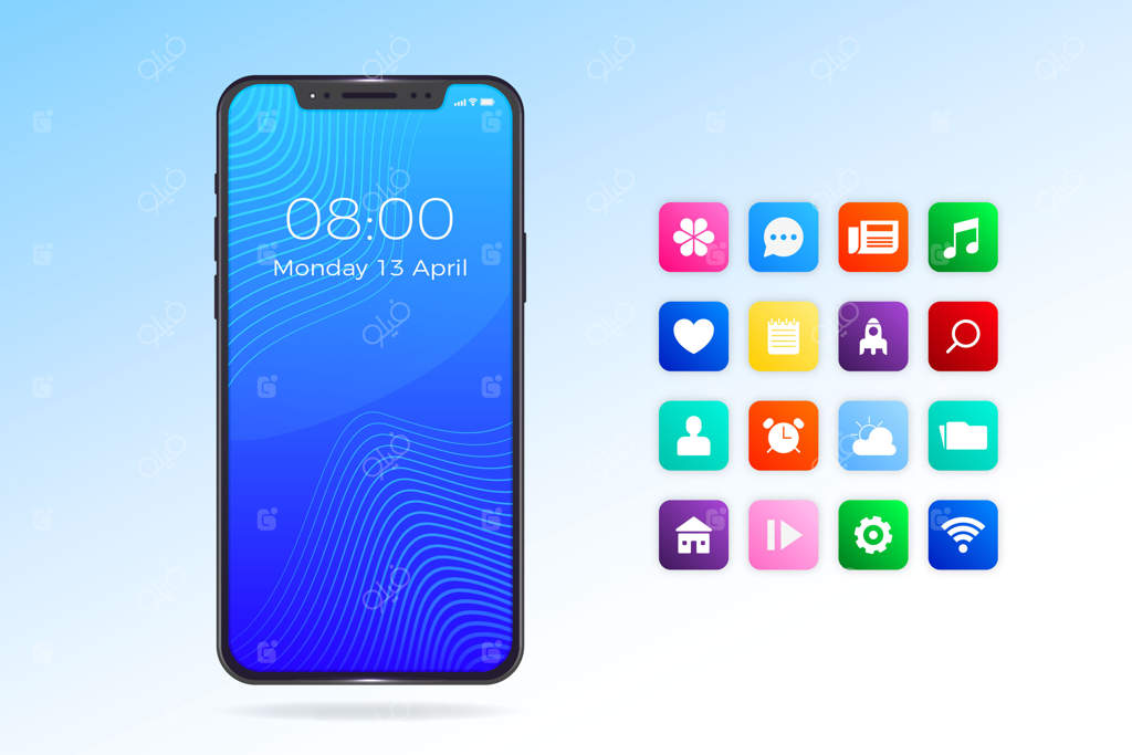 برنامه‌های گوشی هوشمند و طراحی واقع‌گرایانه تلفن همراه