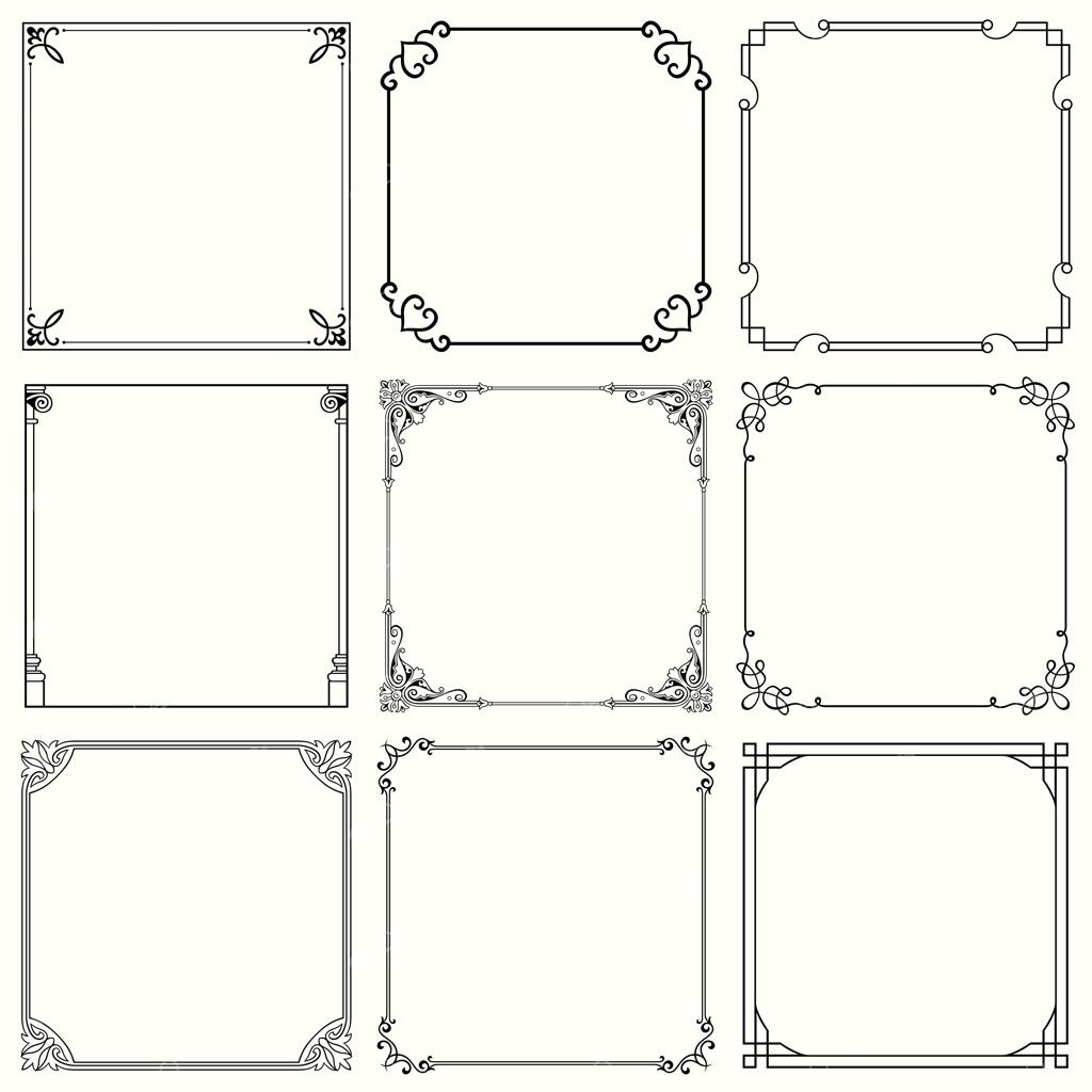 قاب‌های تزیینی (مجموعه ۳۲)