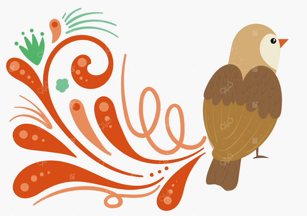 استایل وکتور پرنده