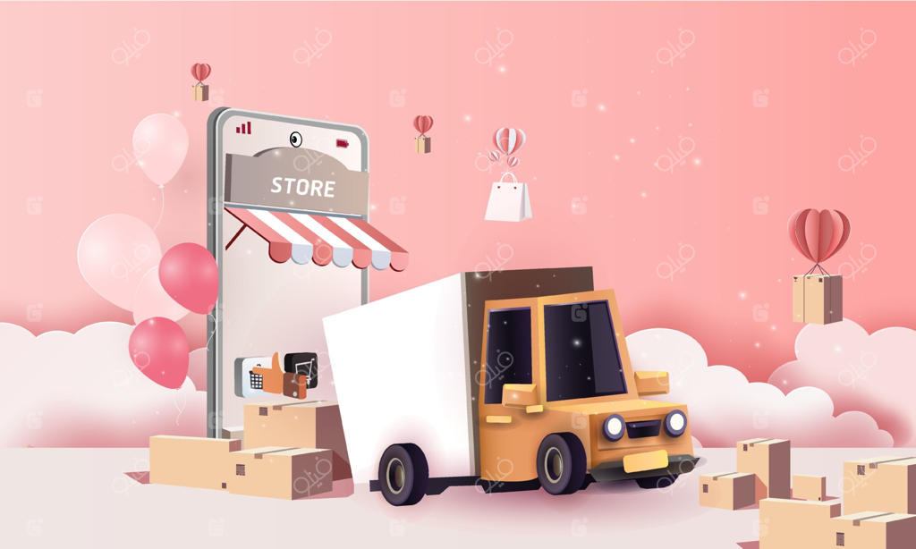 ون کارتونی ون تحویل هنری در شهر و خرید آنلاین – وکتور و تصویرسازی.