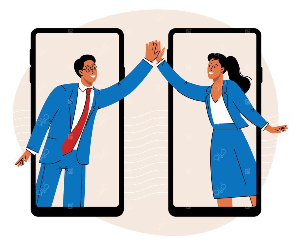 مفهوم وکتوری دست‌دادن