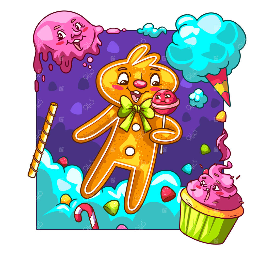 تصویرسازی دستی با سبک کیچ