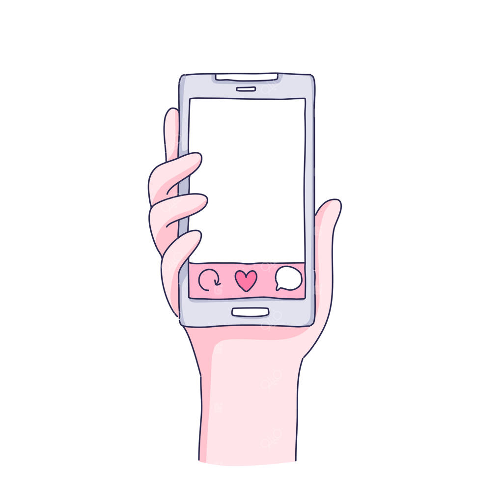 دست در حال نگه داشتن گوشی