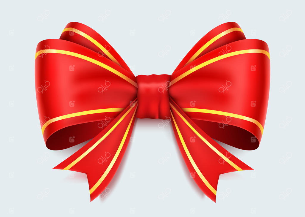 پاپیون قرمز واقعی بر روی پس‌زمینه سفید.