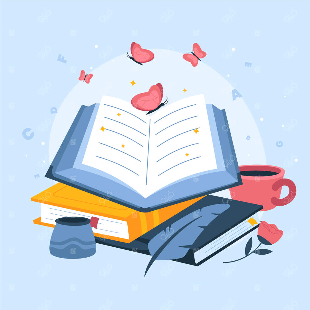 تصویرسازی ادبیات با دست کشیده‌شده