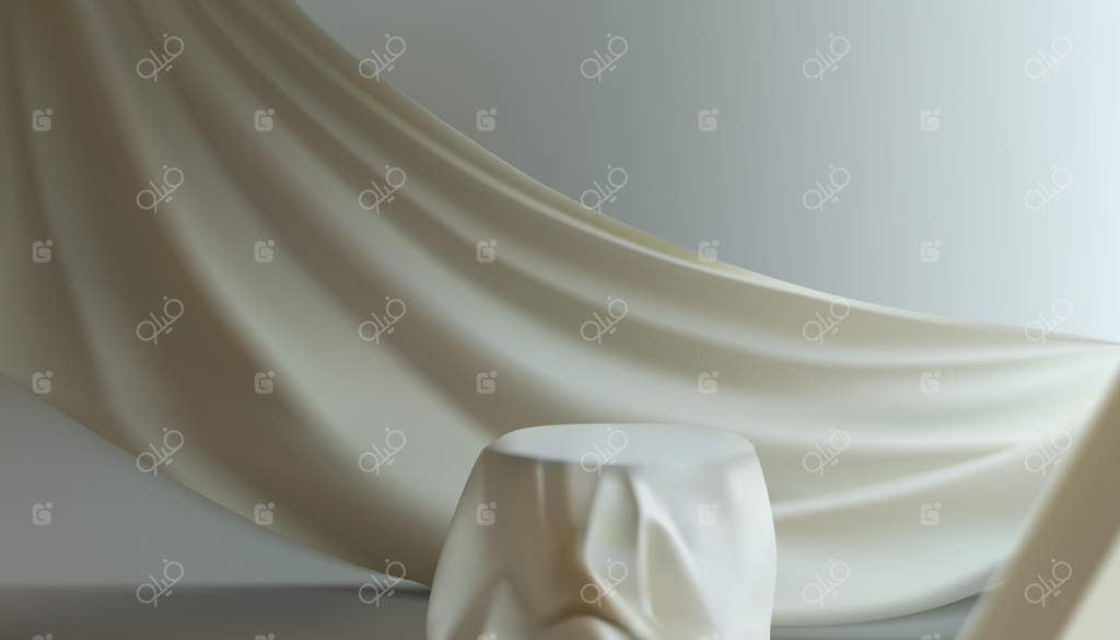 تصویر پوشش سکوی ابریشم سفید