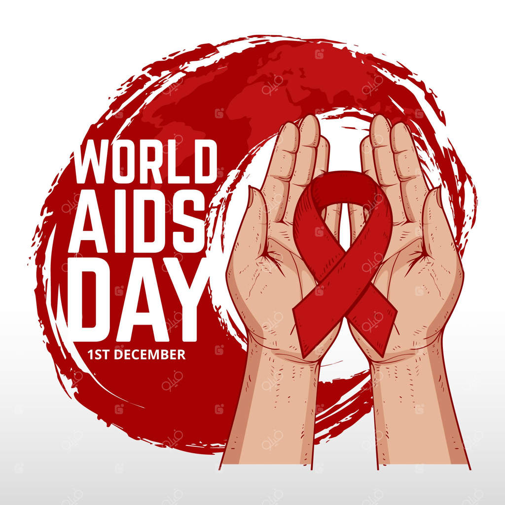 طراحی دستی برای روز جهانی ایدز