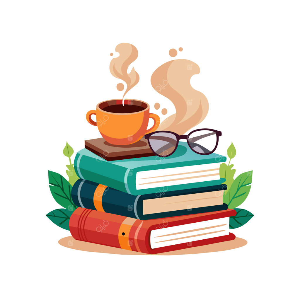 یک فنجان قهوه و یک سفر به دنیای کتاب‌ها