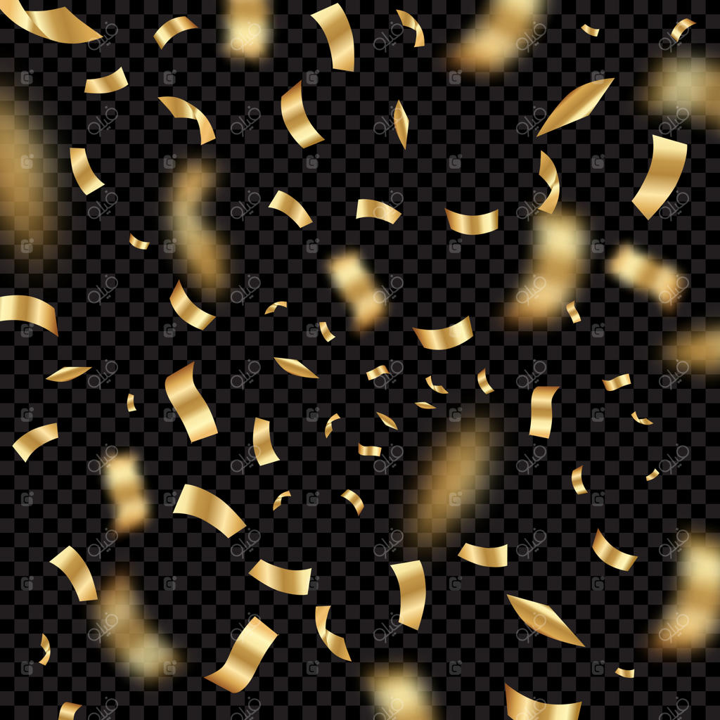 ترقی کاغذی پخش شد: پس‌زمینه‌ای شاد برای جشن تعطیلات با روبان‌های رنگین و قالب وکتوری شیک برای تبریک تولد. تصویر جشنی جادویی و مراسمی باشکوه