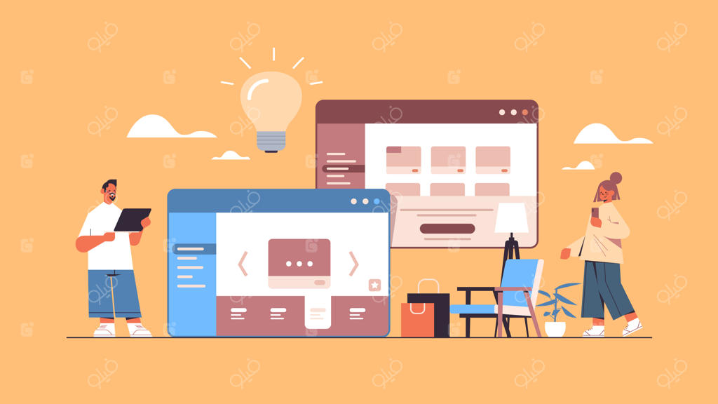 استفاده مردم از فروشگاه‌های آنلاین: مفهوم تجارت الکترونیک و بازاریابی دیجیتال