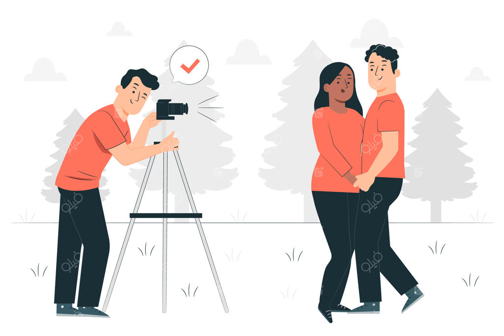 تصویرسازی کانسپت عکاسی در فضای باز