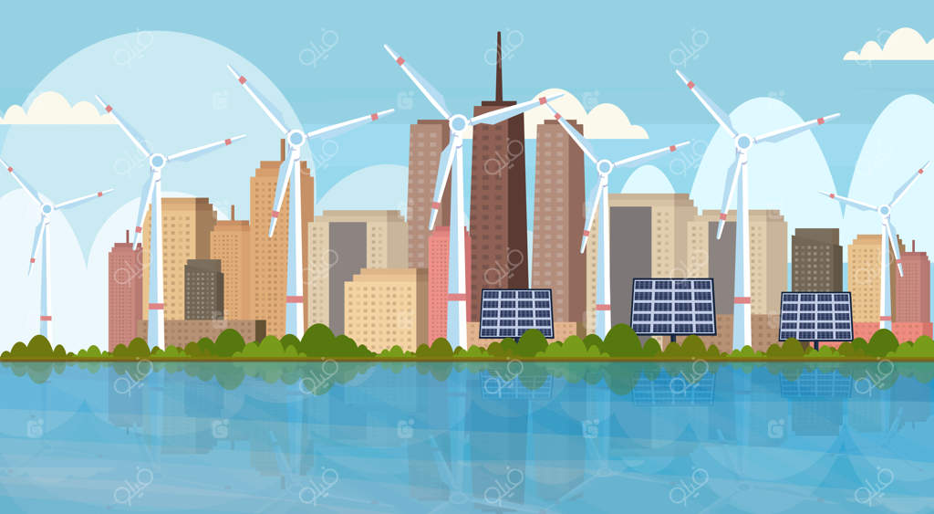 توربین‌های بادی و پنل‌های خورشیدی: منبع انرژی پاک و تجدیدپذیر برای شهرهای مدرن