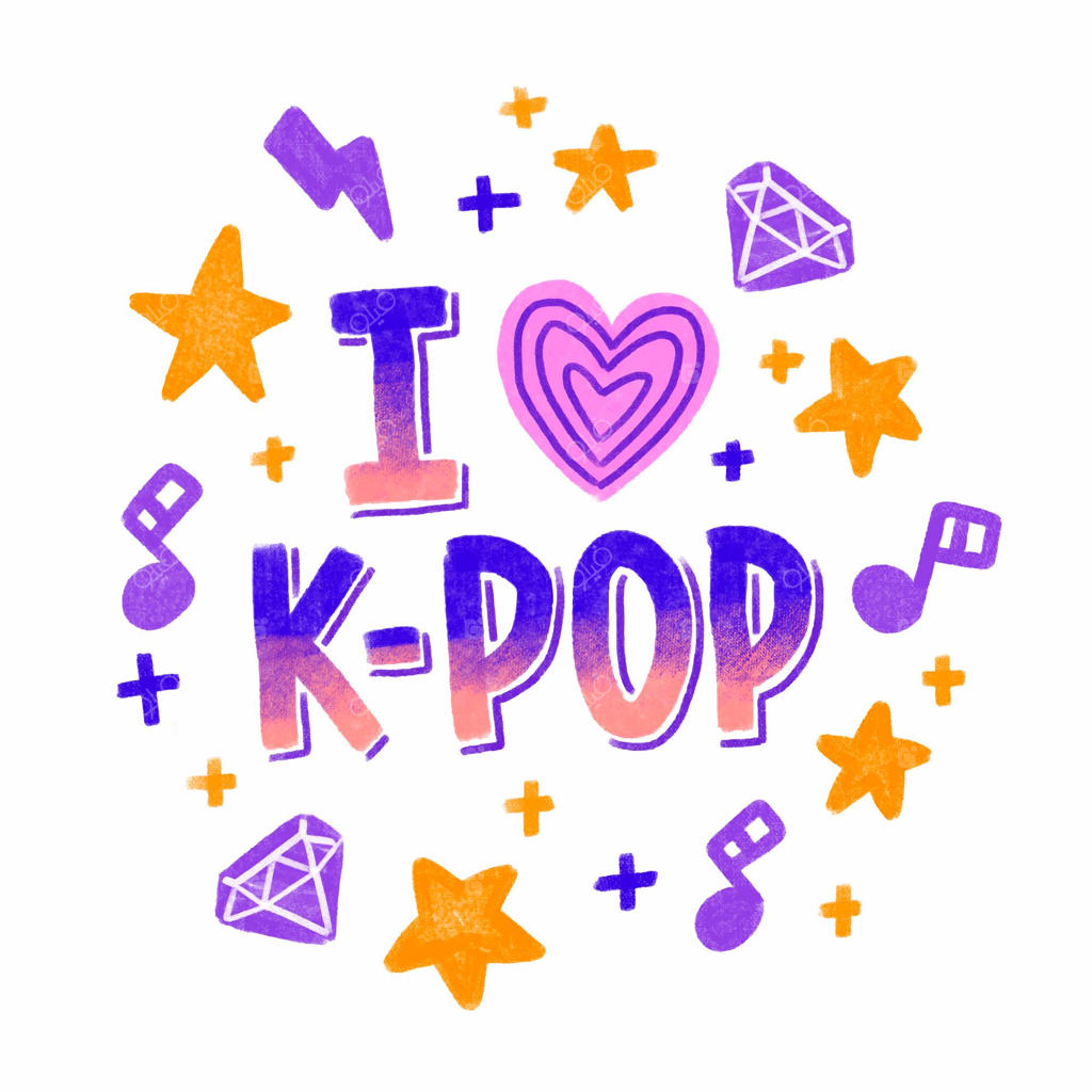 عاشق حروف‌نگاری کی‌پاپ هستم
