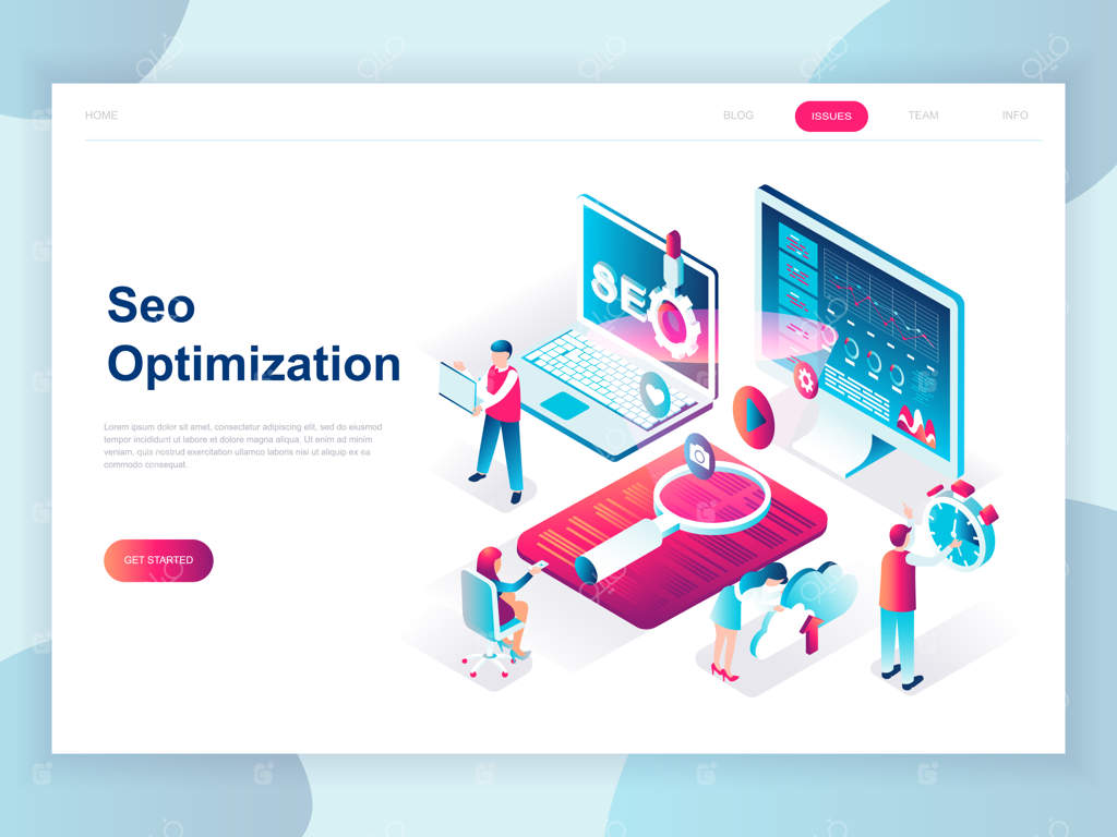 مفهوم مدرن و ایزومتریک تحلیل سئو