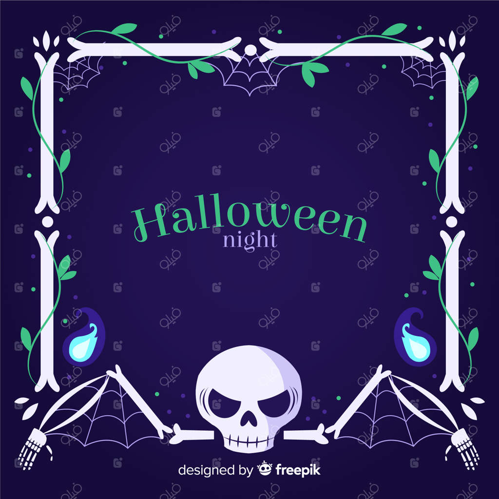 قاب استخوان برای هالووین