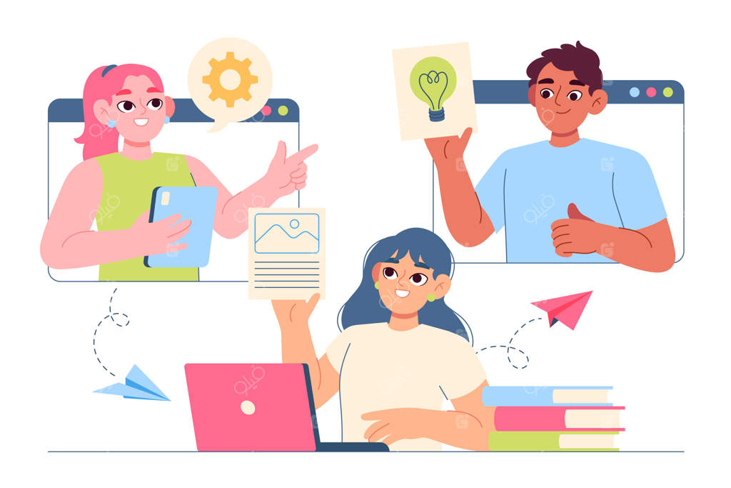 همکاری آنلاین و کار گروهی از راه دور
