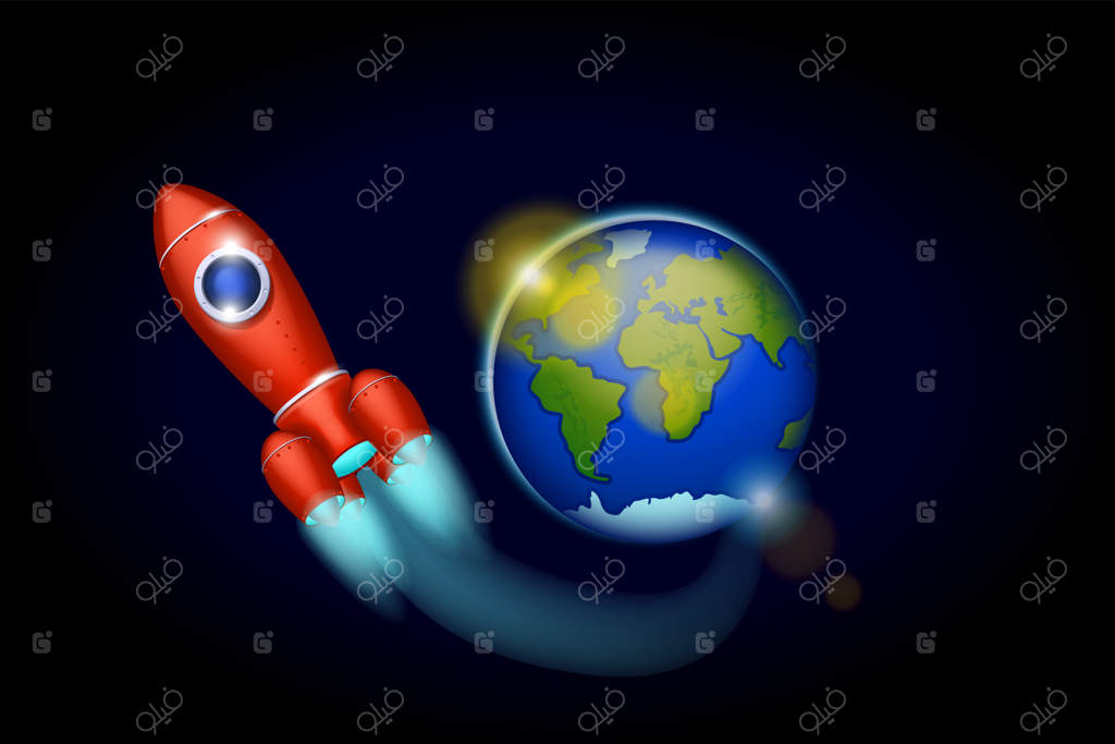 سفینه فضایی در کهکشان