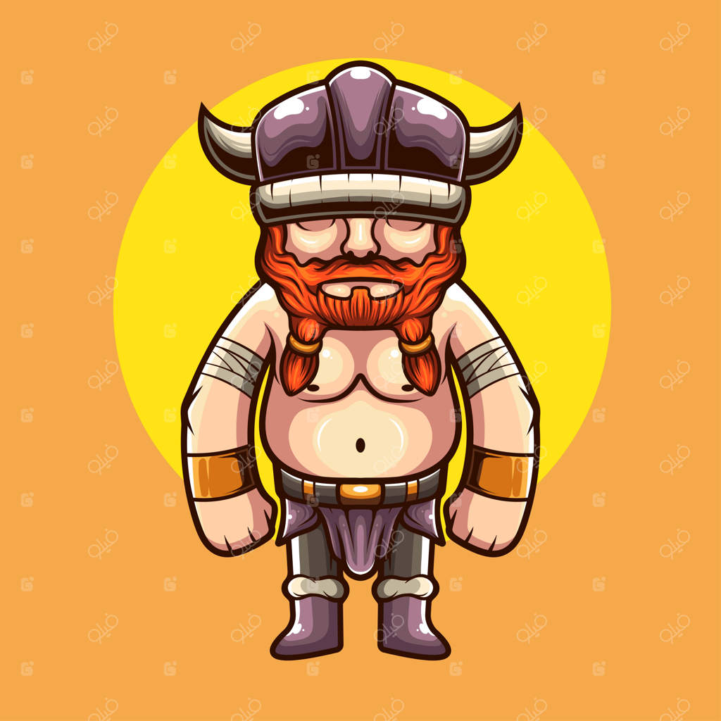 تصویر برداری از نماد وایکینگ