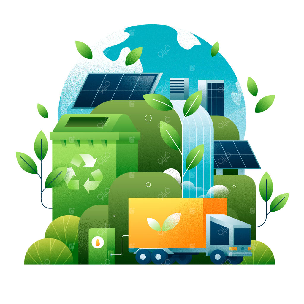 جهانی سازگار با محیط زیست: انرژی‌های تجدیدپذیر و بازیافت