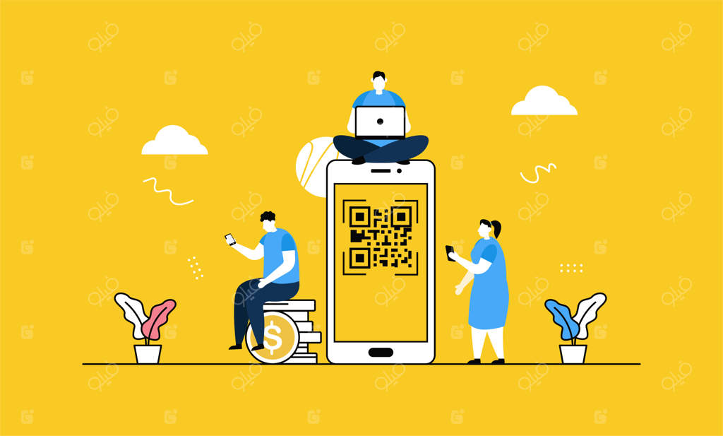 بنر اسکن کد QR