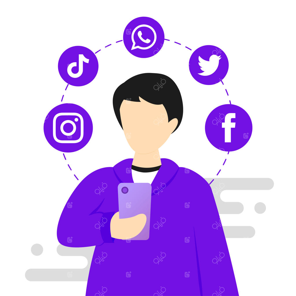 استفاده مردم از شبکه‌های اجتماعی