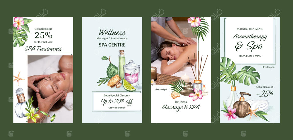 طراحی قالب استوری اینستاگرام با طرح‌های دستی و زیبا